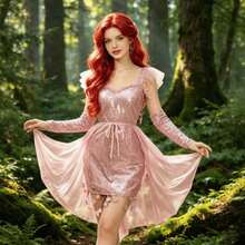 Women Accessory Sets - Pink - View 1