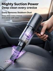 CHIGO 1 buah ZHI GAO Penyedot Debu Genggam Nirkabel untuk Mobil, Penyedot Debu Mini Portabel Daya Hisap Tinggi, Dapat Diisi Ulang USB, Cocok untuk Interior Mobil, Sofa Rumah dan Pembersihan Celah, Desain untuk Menghilangkan Bulu Hewan Peliharaan - Perangkat all-in-one genggam - View 3