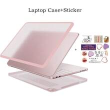MacBook Neo 13 2026 新色半透明 PC 筆電保護殼，防指紋硬殼，附 1 張 DIY 貼紙，適用 MacBook Neo A18 Pro 型號 A3404，柑橘黃 TPU 保護套 - 查看 14