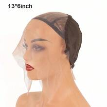 13x4 13x6 4x4 Lace Wig Cap, Adjustable Ventilating Wig Making Cap For DIY Wigs, Brown & Black Available, Halloween - View 15