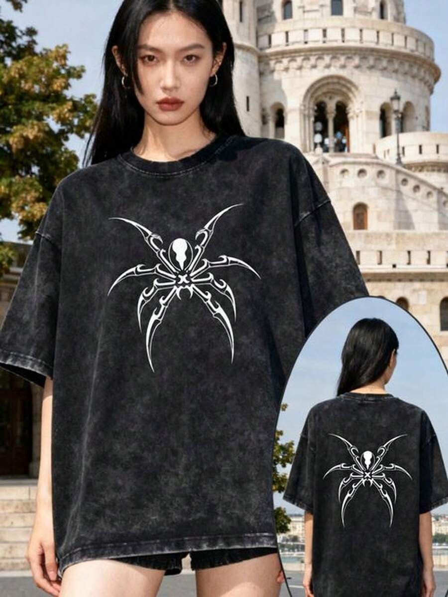 Women T-Shirts - Black - View 1