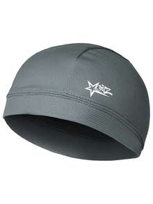 Musion 1/3pcs Star & Letter Print Helmet Liner, Breathable Sweat-Absorbing Durag Knit Cap, Windproof Motorcycle Riding Running Helmet Inner Cap - Multicolor - View 11