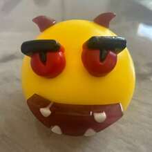 Halloween Devil Squishy Toy, Cute Monster Stress Relief Squeeze Ball, Soft TPR Fidget Toy, Children's Halloween Party Gift, 4 Styles Available - Multicolor - View 11