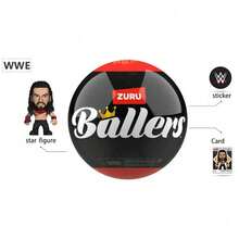 ZURU 5 Surprise Ball-Wwe Ballers Toy John Cena Steel WWE Champion Gift Toy Miniature Figure - Black - View 1