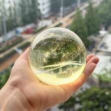 30-50毫米黑曜石球：天然黑色石英水晶球，适用于疗愈、能量疗法和收藏 - 黑色 - 查看 19