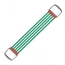 LINGPENG LENGPENG Unisex Home Fitness Chest Expander, Rubber Tube Arm Strengthener & Shoulder Stretcher For Chest Muscle Training - Multicolor - View 12