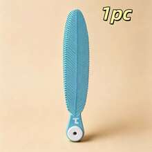 Realistic Feather Design Folding Fan, Macaron Color Portable Handheld Folding Fan, Multiple Colors Available, Summer Refreshing Cooling Fan - Feather Fan - View 12