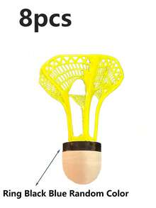 8pcs Random Color Wind-Resistant Shuttlecocks, Designed To Resist Wind And Impact, Suitable For Outdoor Badminton Practice And Sports - Multicolor - View 12
