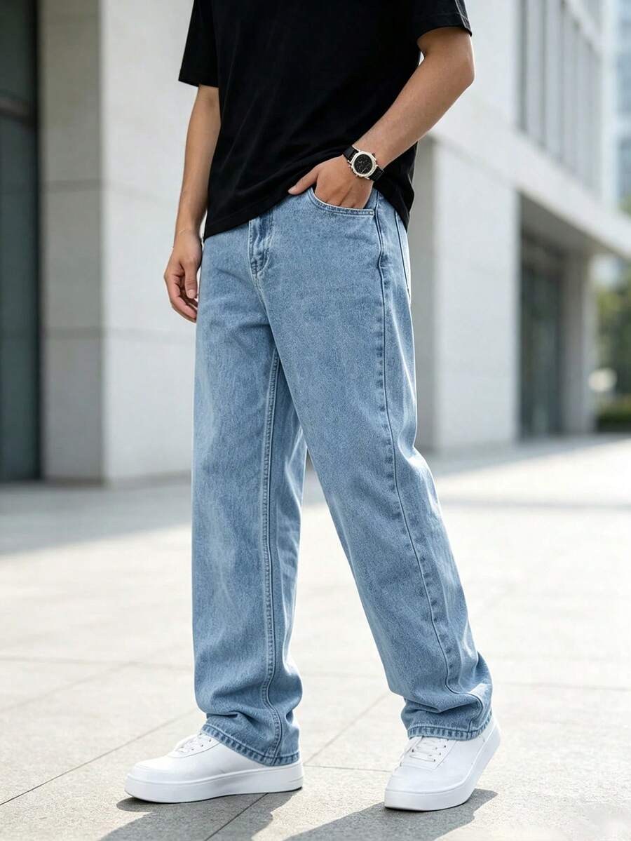 Celana Jeans Skinny Slim Fit Kasual Pria - Cocok untuk Semua Musim