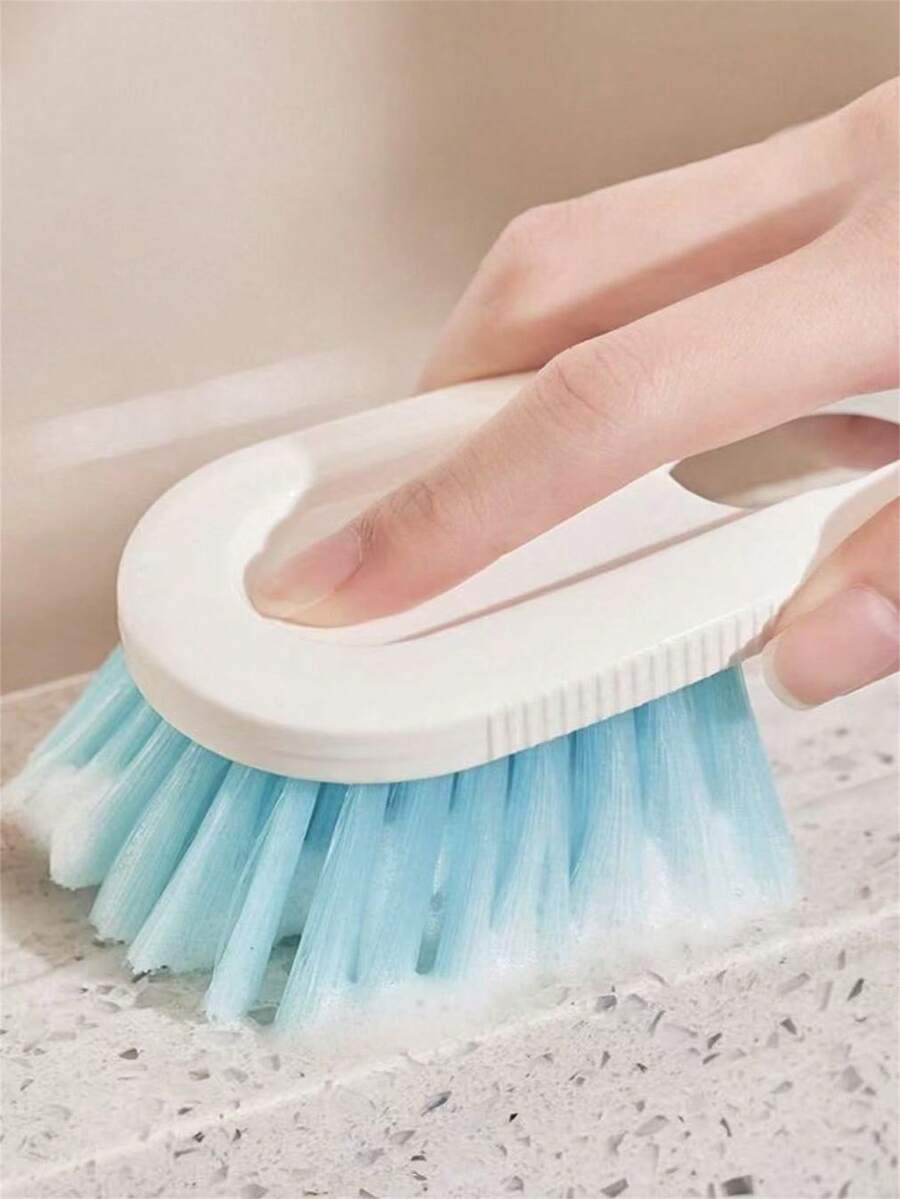 1/2/4Pcs Multifunctional Cleaning Brushes. Ideal For Cutting Boards, Chopping Blocks, As Well As Potatoes, Carrots And Other Fruits & Vegetables. Effectively Removes Dirt From Crevices, Practical Essential Brushes For Kitchen Use. - A - View 1