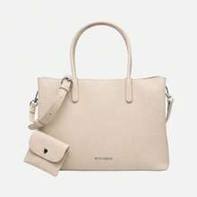 Chabrand Women Tote Bags - Beige - View 1