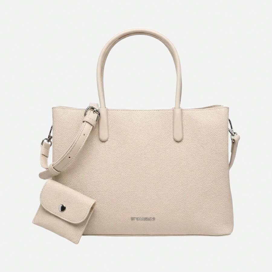 Chabrand Women Tote Bags - Beige - View 1