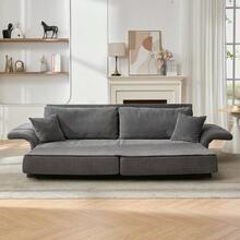 Sofas & Couches - 灰色 + 軟墊 + 軟墊 + 雙人座 - 查看 9
