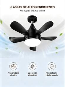 Ceiling Fans - Black - View 12