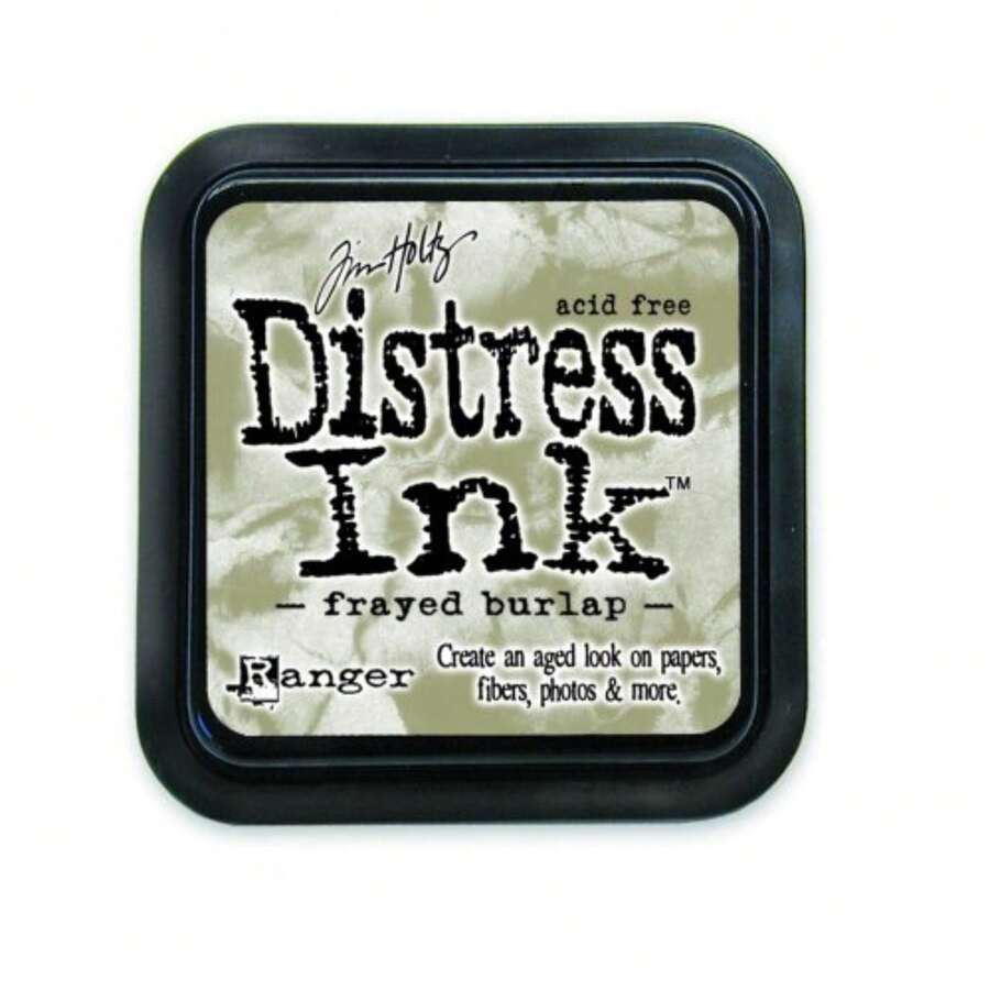 Seals, Printing Pads, And Ink Pads - Frayed Burlap - View 1