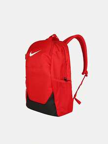 Nike 新款男女同款運動雙肩包戶外旅遊旅行背包學生書包電腦包尺寸約:460*310*180mm - 紅色/黑色 - 查看 5