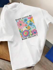 Women T-Shirts - 白色 - 查看 1