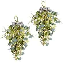 Decorative Seasonal Bows & Ribbons - Green - View 2