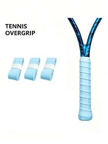 3/5/10pcs Super Comp Racquet Tennis Grip Tape, Anti-Slip Wear-Resistant Absorbent Overgrip, Outdoor Training Replacement Grip, Universal Padel, Badminton, Tennis Racket Sports Accessories - Multicolor - View 19