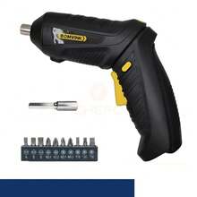 Chave De Fenda Elétrica Duas Formas Com 12 Peças Luz 3.6v Recarregável Bomvink - Entrada do Brasil (127V) - Visão 6