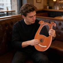 eusmeyusnt Instruments de Musique à Cordes - Couleur du bois - Voir 2