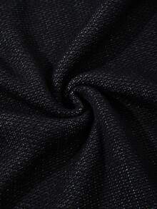 ANDREILEE Men's Unisex Crew Neck Knit Top Casual Street Loose Fit Pullover Short Sleeve Sweater T-Shirt Spring Summer - Black - View 11