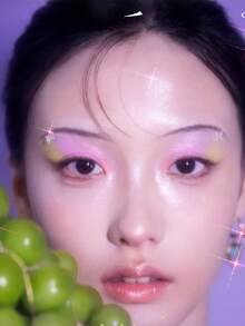 Chéeryep Lively 16色眼影盤，啞光、閃粉、緞面、金屬光澤，多色調，適合派對、節日與日常使用，持久防暈染，禮品套裝 - 熱鬧 - 查看 7