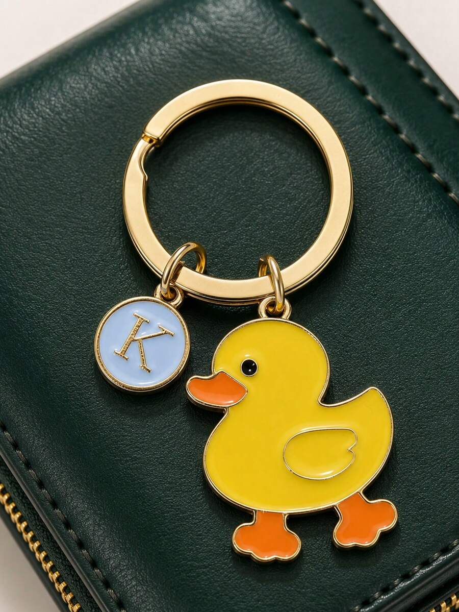 Gantungan Kunci Bebek Kuning, Hadiah untuk Pecinta Bebek, Gantungan Kunci Hari Valentine, Hadiah Kembali ke Sekolah, Hadiah untuk Ibu, Ayah, Wisuda, dan Guru