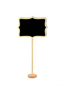 Creative Mini Chalkboard Sign, Desktop Decor Chalkboard Marker, Small Desktop Message Board Ornament, Wedding, Party, Bar, Home Decor, Event Scene Arrangement Table Signage - Multicolor - View 9