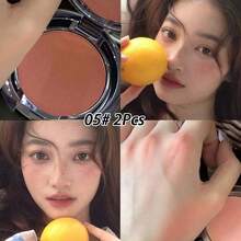 HERORANGE Rubor de Terciopelo Polvo Ultrafino Suave Acabado Aterciopelado Tonos Nude Naturales Apagados Ilumina la Tez Crea un Look Coreano Femenino Alta Pigmentación Mezclable Maquillaje Diario para Mejillas Imprescindible - Multicolor - Ver 14