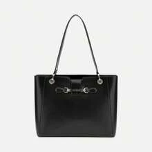 Guess Women Top Handle Bags - Black - View 1