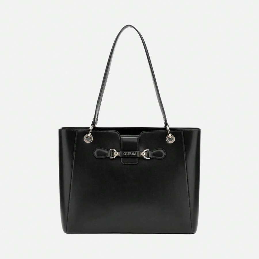 Guess Women Top Handle Bags - Black - View 1