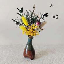 1/2/6Pcs Finished Gift Bouquet, Artificial Mini Flower Bouquet, Faux Floral Decor Gift For Valentine Christmas Mother's Day Anniversary, Photo Prop & Gift Shop Ornament (No Vase Included) - Multicolor - View 19
