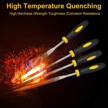 10pcs Diamond Mini Model Metal File Assortment, Fine Steel Files For Metal And Woodworking Polishing, Trimming And Repairing Tools - File - View 5