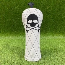 Golf Club Cover, Club Head Cover, Wooden Club Cover,Straight Line Push Rod Cover, Club Protection Cover, Iron Club Cover,Golf Accessories - White - View 10