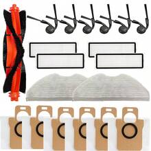 Accessory Kit Compatible With Xiaomi H40 Vacuum Cleaner | Complete Spare Parts: Filter, Mop, Main Brush, Side Brush, Dust Bag | Perfect Fit, Sturdy Structure, Easy Installation - H40 - View 9