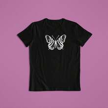 Men T-Shirts - 黑色 - 查看 1