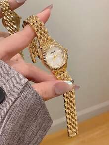 1pc Women's Classic Quartz Watch, Suitable For Daily Wear, Business Meetings, Also Can Be Given As A Gift To Students Going Back To School - one-size - View 12