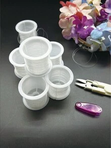 1pc Non-Elastic Fishing Line/DIY Jewelry Bracelet Necklace Earring Hair Accessory Stringing Wire 0.2/0.3/0.4/0.5/0.6mm Hanging Decorative Line - Fishing Line - View 7