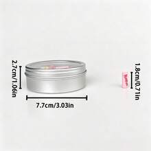 New Metal Box Paper Mouthpiece, Visible Window Style Boxed Paper Mouthpiece, Portable Paper Mouthpiece Box For Outdoor Use, Holiday Gift! Valentine's Day Gift! - 1 Box - View 4