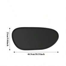 3pcs Car Sunshade Set: 1 Front Windshield Sunshade + 2 Front Side Window Sunshades, Heat Insulation And Cooling, Does Not Obstruct Driver And Passenger View - Black - View 2