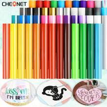 Mesin Pemotong Vinyl Perekat Permanen, Lembaran Gulungan Perekat, Warna Solid, Film Es Matte, Stiker Huruf Tekstur Katun untuk Stiker Dekoratif, Decal, Scrapbooking, Pelabelan, Mudah Ditempel, Tersedia Berbagai Warna - Catatan tempel - View 9