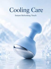 Reusable Ice Facial Cooling Massage Tool, De-Puffing Face Ice Roller, Ice Cube Mold Beauty Tool, Cold Therapy Facial Care Accessory, Portable Cooling Massage Tool, Suitable For Women, Home SPA Daily, Travel Use, Back To School And Vacation Essential - Multicolor - View 6