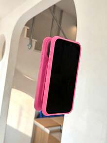 Heart-Shaped Single-Sided Silicone Suction Cup Phone Holder, Adhesive Back Anti-Slip Finger Grip Stand, Phone Accessory, Suitable For Car, Bathroom, Shower, Makeup, Kitchen, Mirror And Smooth Wall Surfaces, For Selfie And Video Recording, Perfect Gift For Friends And Family - Multicolor - View 3