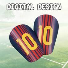 1 Pair - Football Shin Guards, Student Outdoor Soccer Activity Adult Match Leg Guards, Wear-Resistant Durable Reusable, Comfortable To Wear - Multicolor - View 7