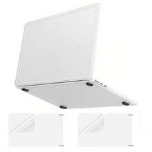 Ultra-Thin Matte Neo Protective Case, Compatible With MacBook Air 15"/13"/M5 Pro 16"/14", Semi-Transparent Matte Hard PC Protective Shell, Precise Fit Anti-Scratch Anti-Deformation, With Anti-Slip Edge, Includes Hard Shell + Bow Tie Bag + Screen Film - View 20