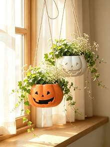 Artesanías de resina, decoración colgante de calabaza blanca y naranja, decoración del hogar, decoración del hogar de otoño, decoración del hogar de estilo moderno para días festivos - Colección de calabazas - Ver 7