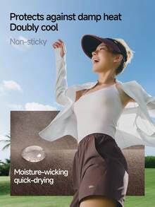Beneunder Women's Cooling Quick-Dry Sun-Protective Jacket (Slim Fit, Stand Collar) AL013 - Pink - View 2