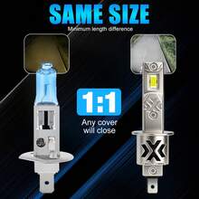 TOAUTO 2PCS H1 LED Headlight Bulbs Powerful Turbo LED Lights Canbus 15000LM 60W For Car Auto LED H1 Accessories High Power Fog Lamp - A - View 4