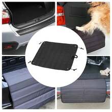Rear Bumpers Protector Mat Trunk Bumpers Protector Cargo Mat Impact Resistant Waterproof SUV Cargo Liner For Dogs Large Vehicles - 1 - View 5